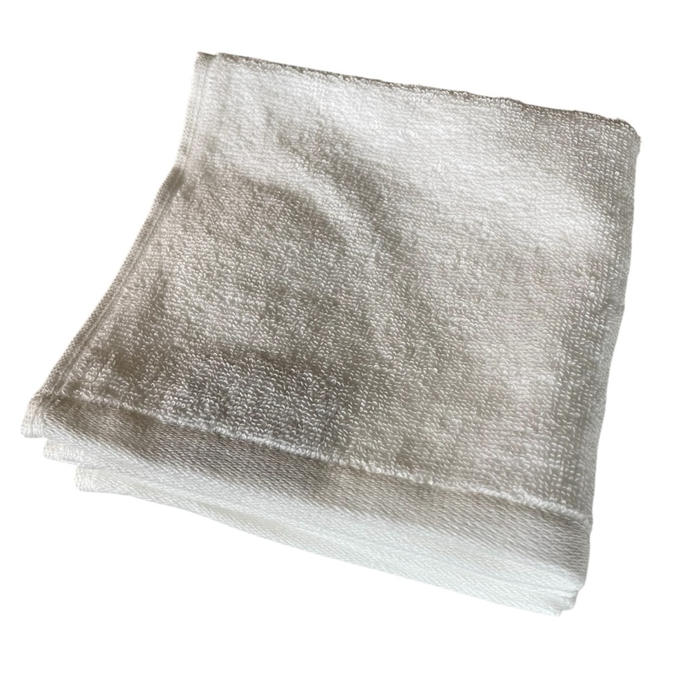 3 New Turkish Towel Company Organic Washcloths - Picture 2 of 6